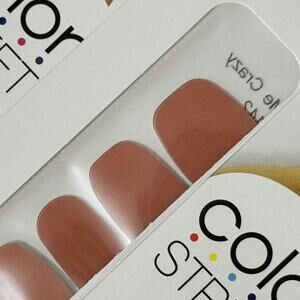 New Color Street “Maple Me Crazy” Neutral Crème Toffee Shade Nail Strips